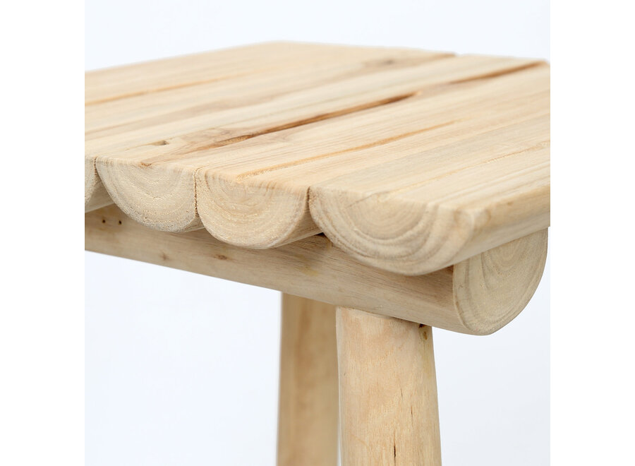 De Island Barstoel - Naturel