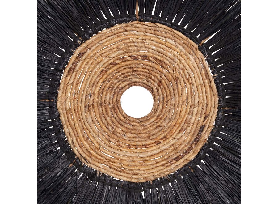 Die Amazonia Wanddekoration - Natur Schwarz