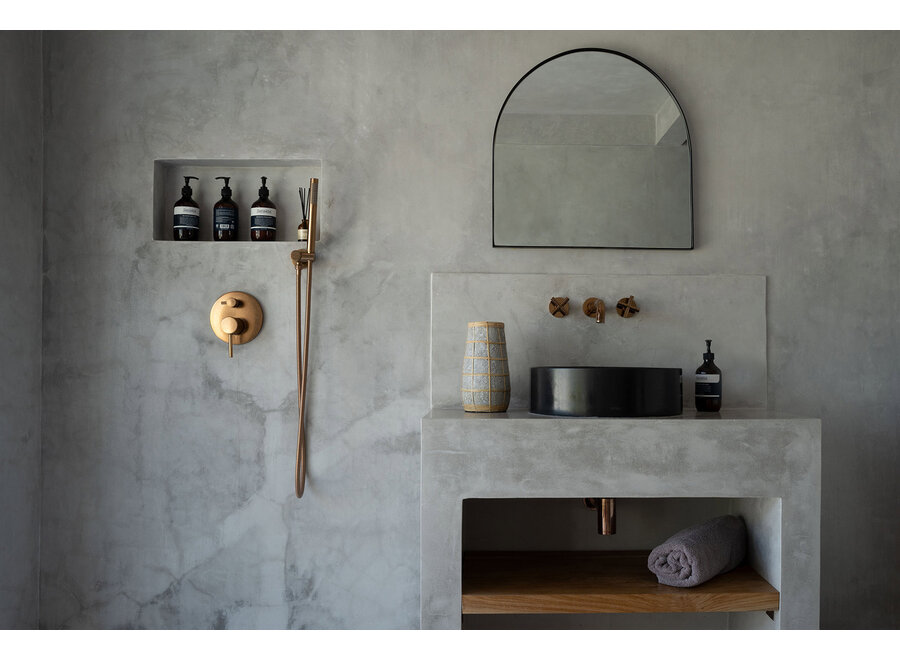 De Cutie Vaas - Betongrijs Naturel - L