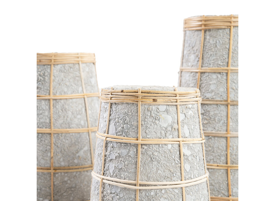 Il Vaso Cutie - Calcestruzzo Naturale - L