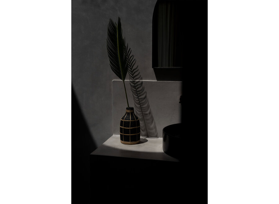 The Whoopy Vase - Black Natural - L