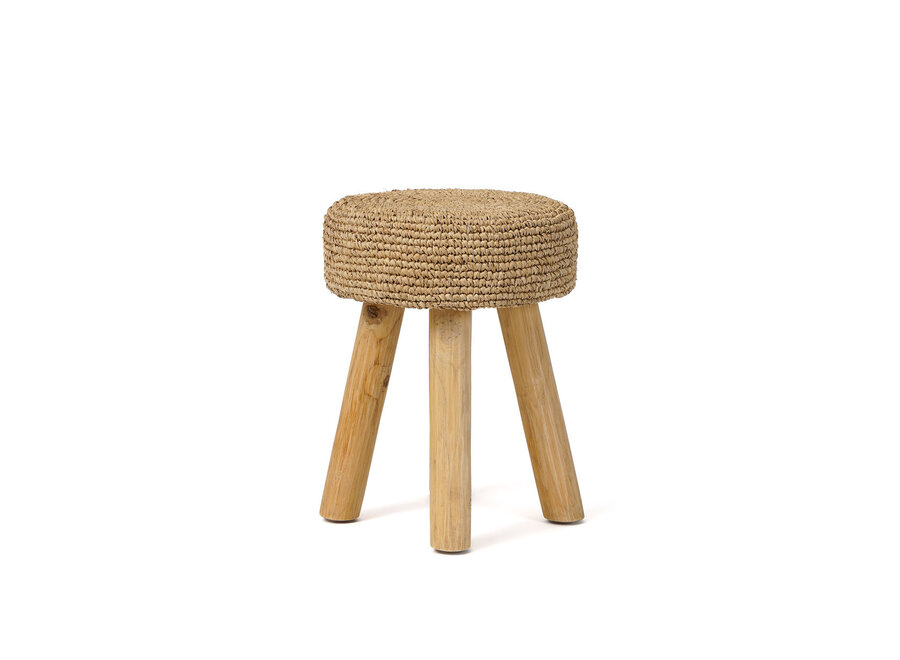 De Raffia Kruk - Naturel