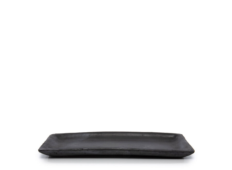 The Burned Sushi Plate - Black - M