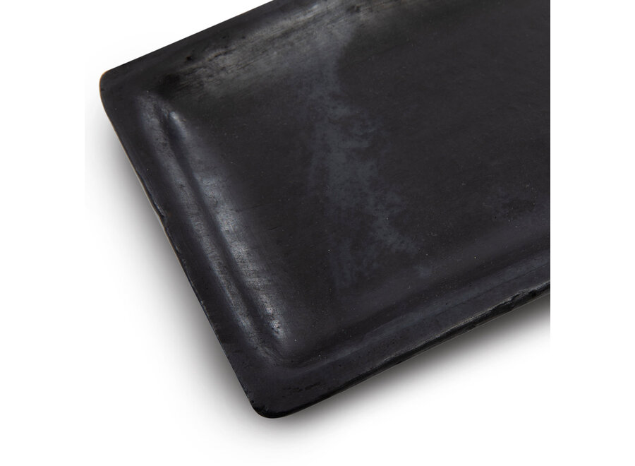 The Burned Sushi Plate - Black - M