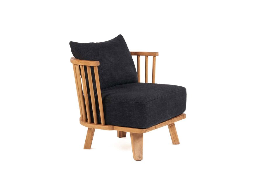The Malawi One Seater - Natural Black