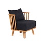Le Fauteuil Une Place Malawi - Naturel Noir