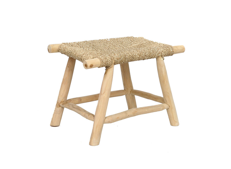 Der Porto Seegras Hocker - Natur - M