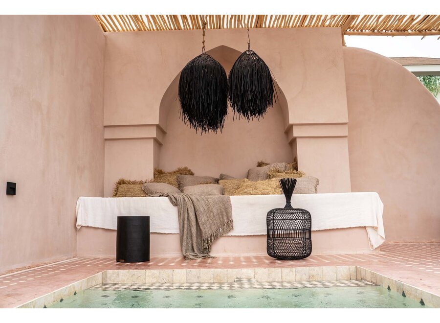 Le Tabouret Tribe - Noir Naturel