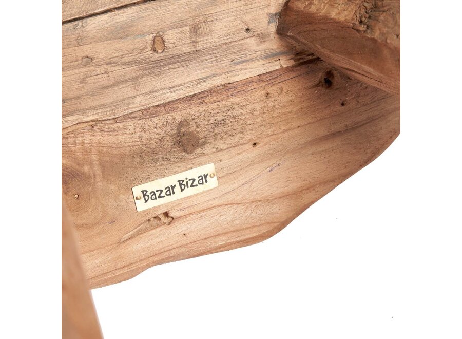 De Marabunta Rustic Bijzettafel - Naturel