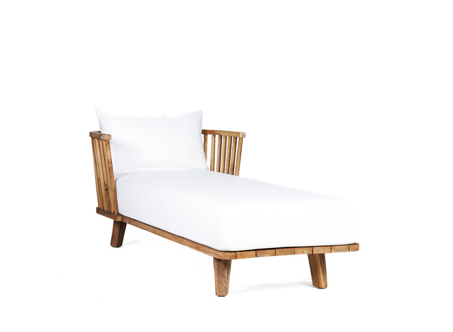 Das Malawi Daybed - Naturweiß