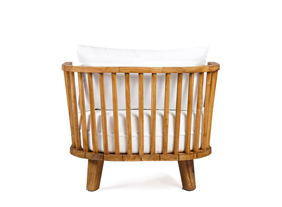 Le Lit de Jour Malawi - Blanc Naturel