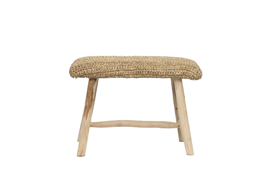 The Raffia Bench - Natural