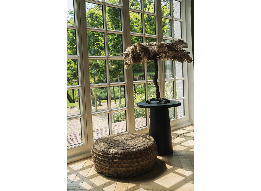 La Table d’Appoint Timber Conic - Noir - 50