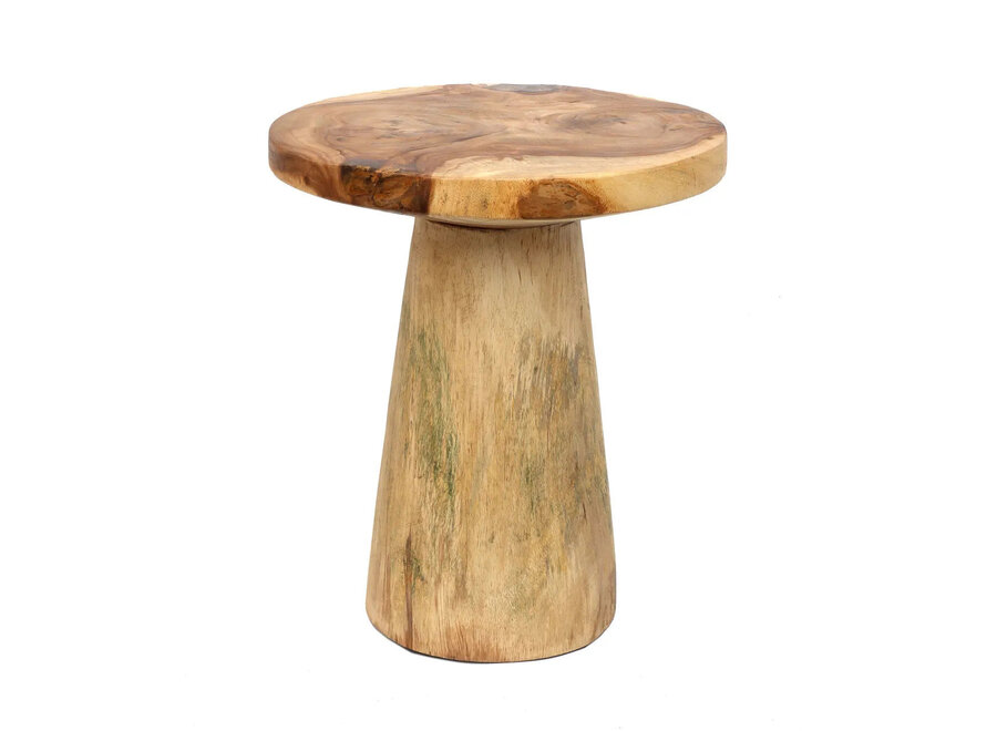 Il Tavolino Conico In Legno - Naturale - 50