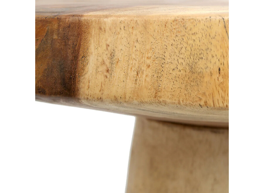 La Table D’appoint Timber Conic - Naturel - 50