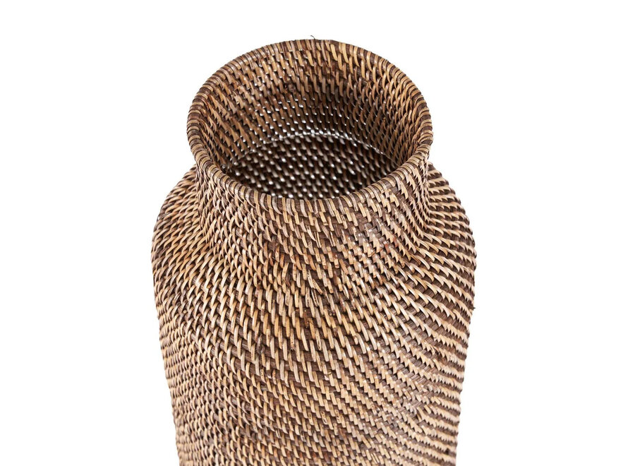 The Colonial Umbrella Basket - Natural Brown