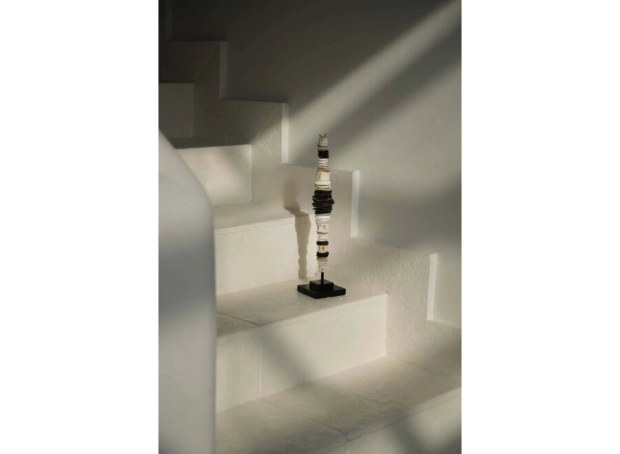 Il Guscio Del Denaro Su Supporto - Nero Bianco - M