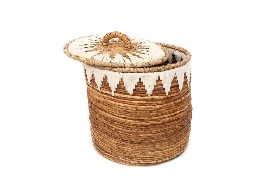 The Banana Stitched Laundry Baskets - M