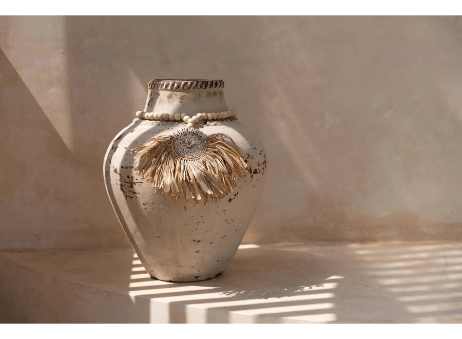 The Raffia Tajoe Tassel - Natural