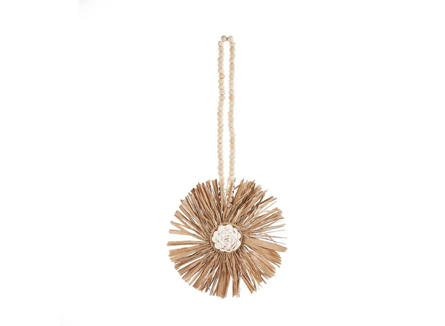 De Raffia Bunga Tassel - Naturel