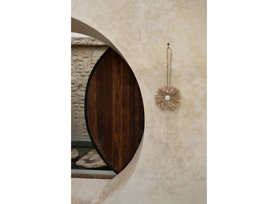 De Raffia Bunga Tassel - Naturel