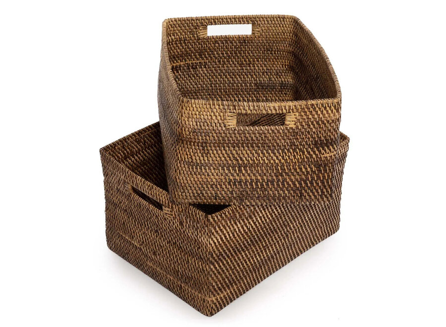 Il Cestino Colonial Magazine - Naturale Marrone - L