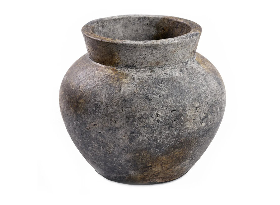 Le Vase Funky - Gris Antique - L