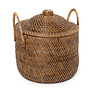The Colonial Handles Basket - Natural Brown