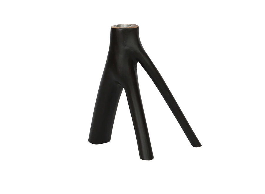 Le Bougeoir Triple Twig - Noir