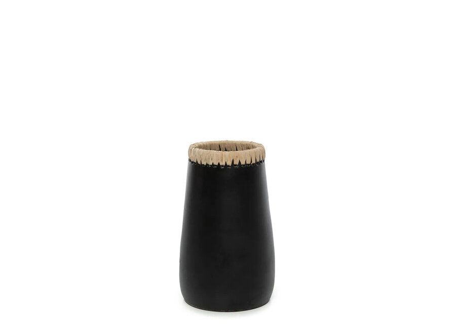 Il Vaso Sneaky - Nero Naturale - S