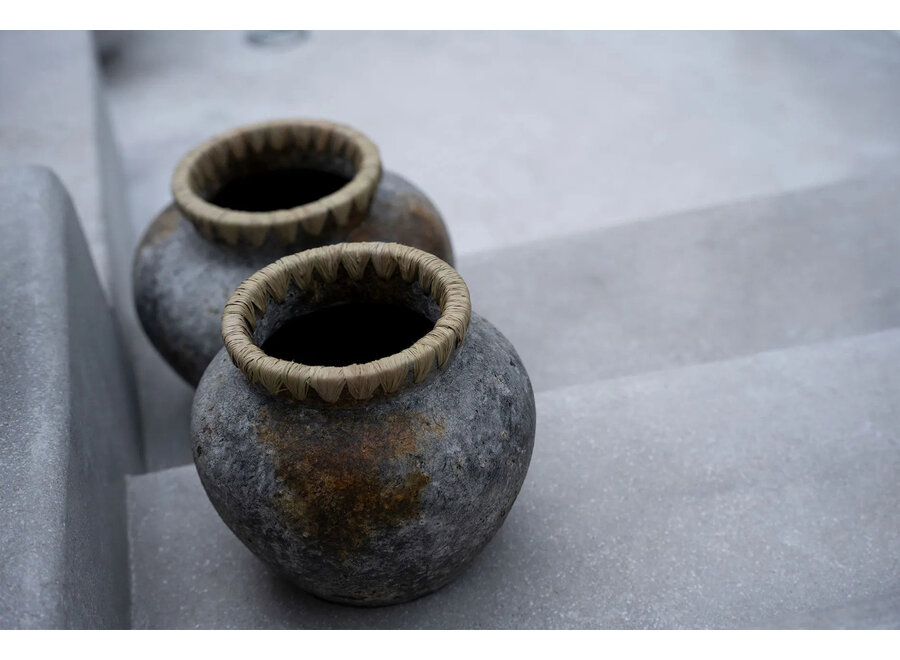 The Styly Vase - Antique Grey - L