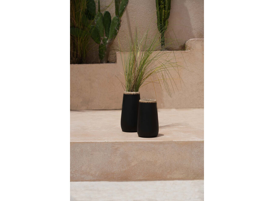 Il Vaso Sneaky - Nero Naturale - S