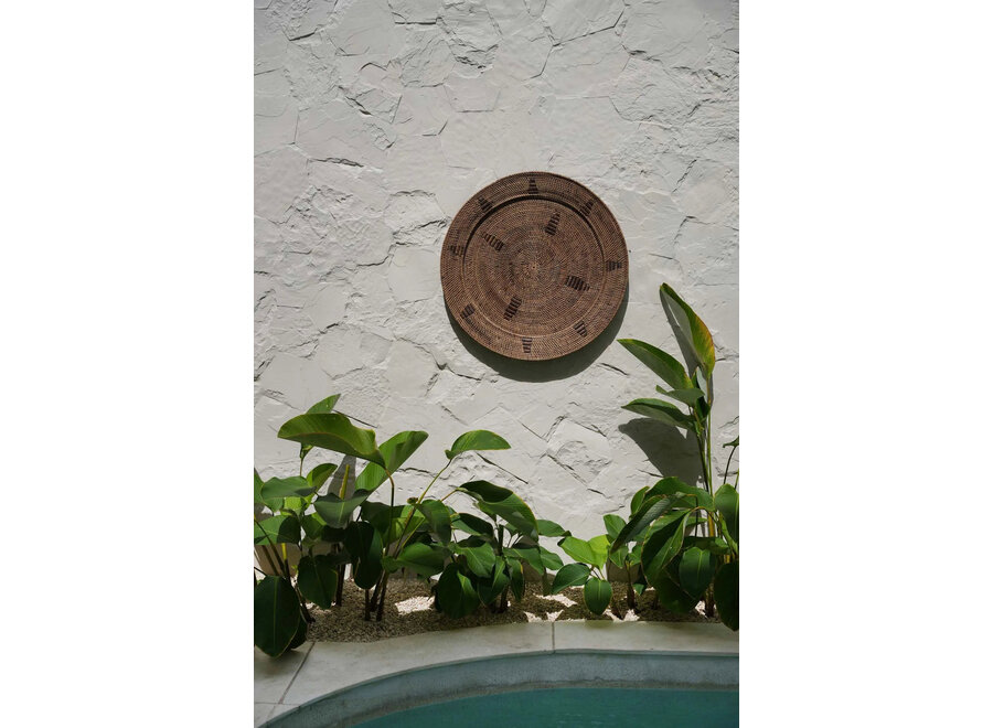 The Jasmine Plate - Brown - L