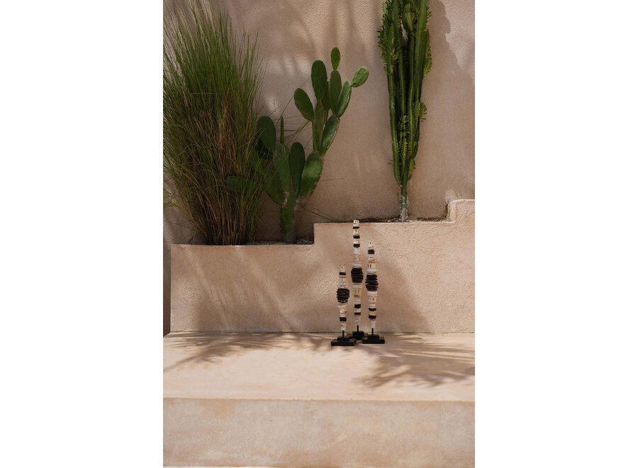 La Coquille d’Argent sur Pied - Noir Blanc - L