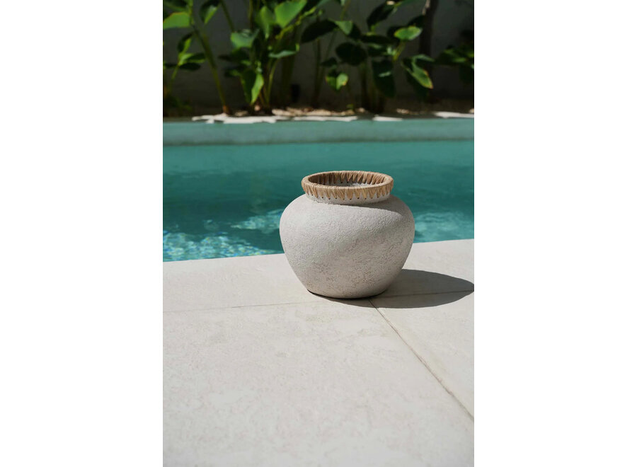 The Styly Vase - Concrete Natural - L