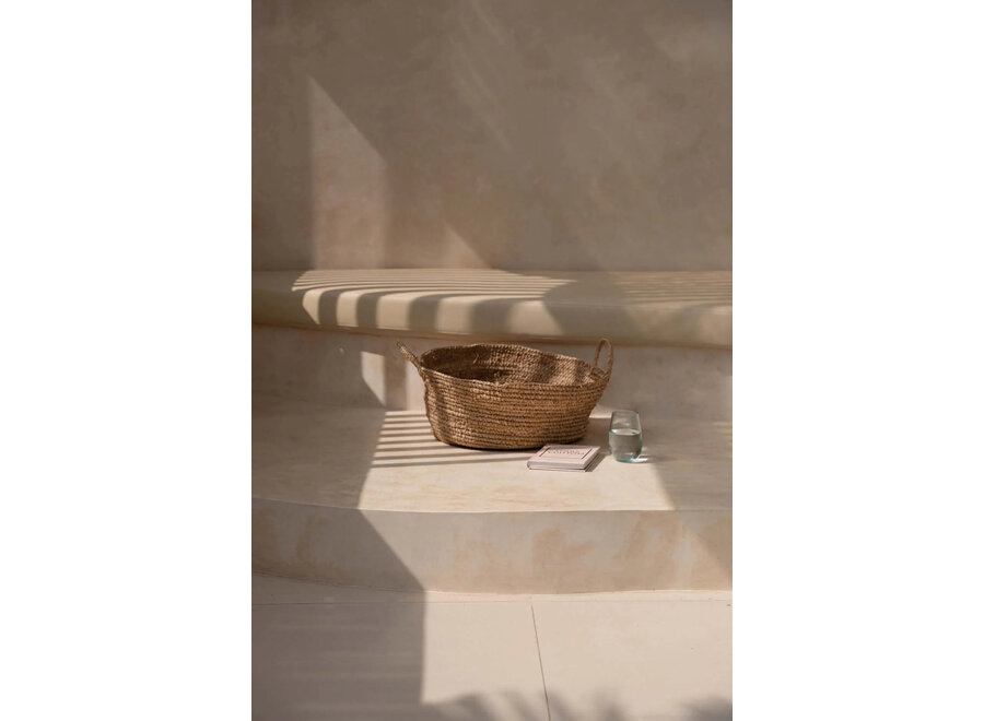 Der Raffia Korb - Natur - M
