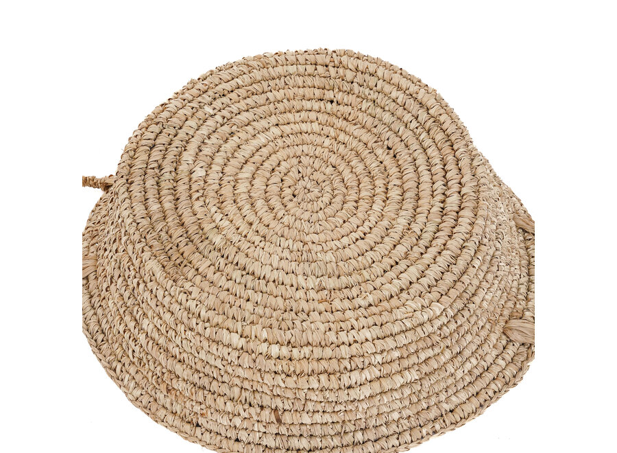 De Raffia Mand - Naturel - M
