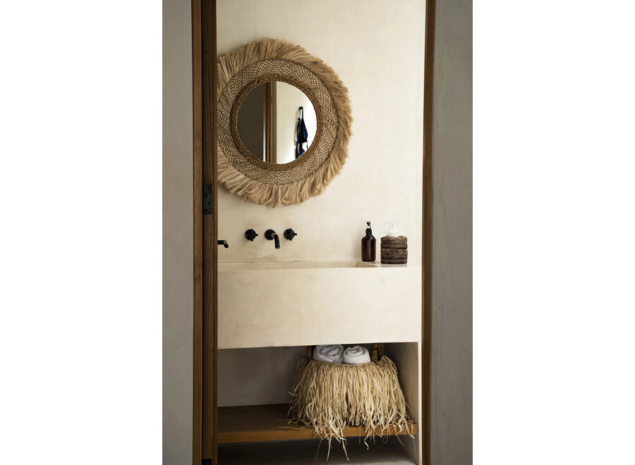The Capri Mirror - Natural - L