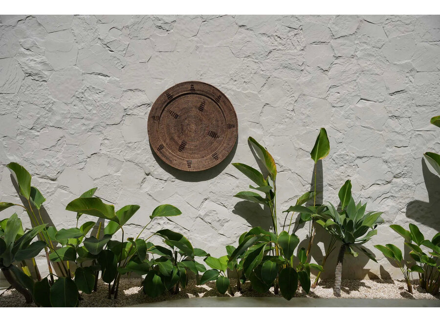 The Jasmine Plate - Brown - XL