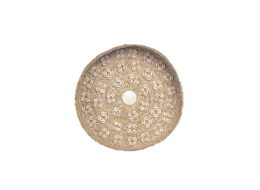 Il Piatto Caribe Shell - Naturale Bianco - M