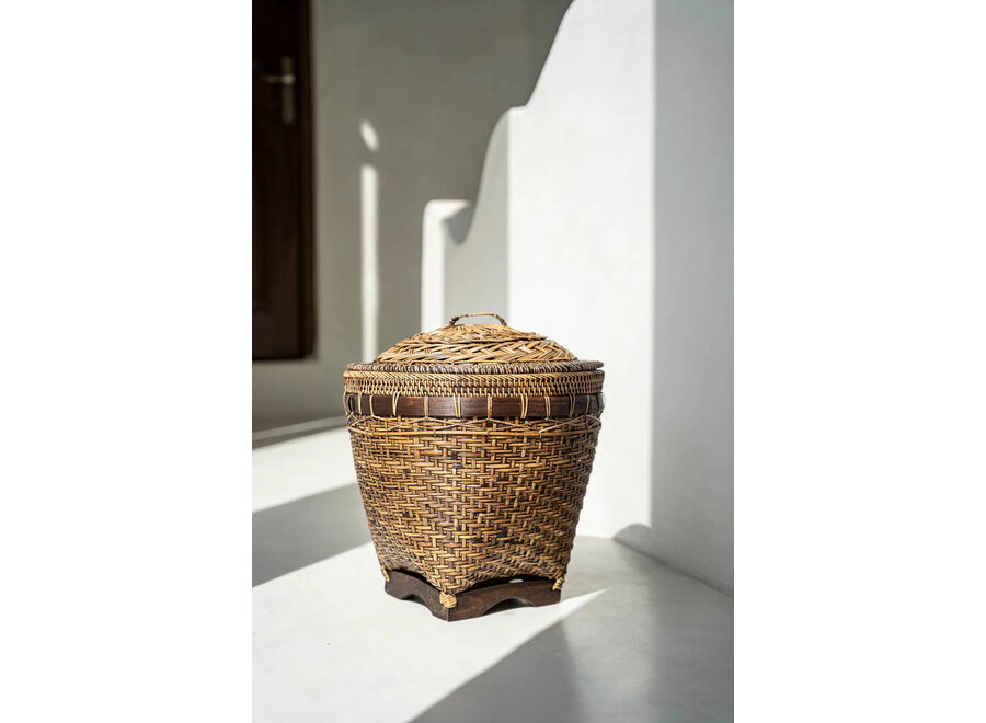 Il Cestino Colonial Storage - Naturale Marrone - M