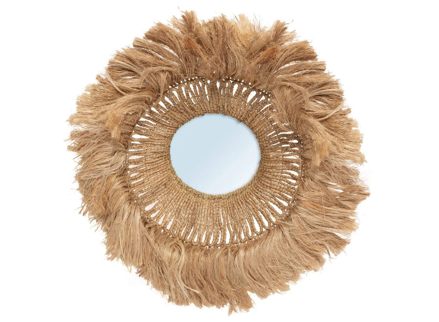 De Abaca Solomon Spiegel - Naturel