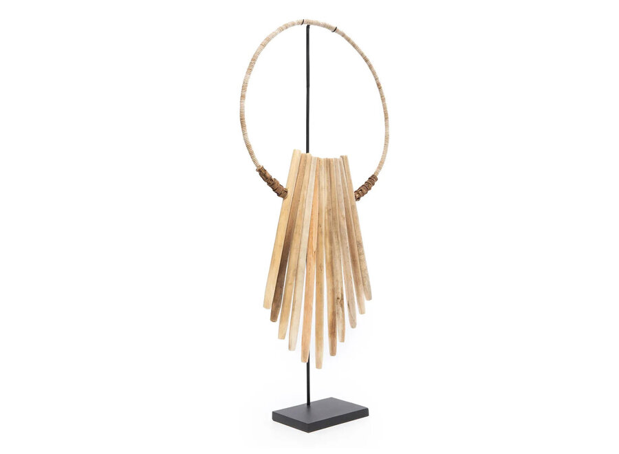 The Wooden Sticks On Stand - Natural