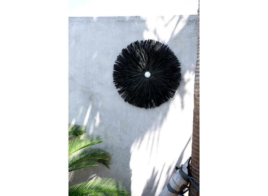 The Raffia Juju - Black