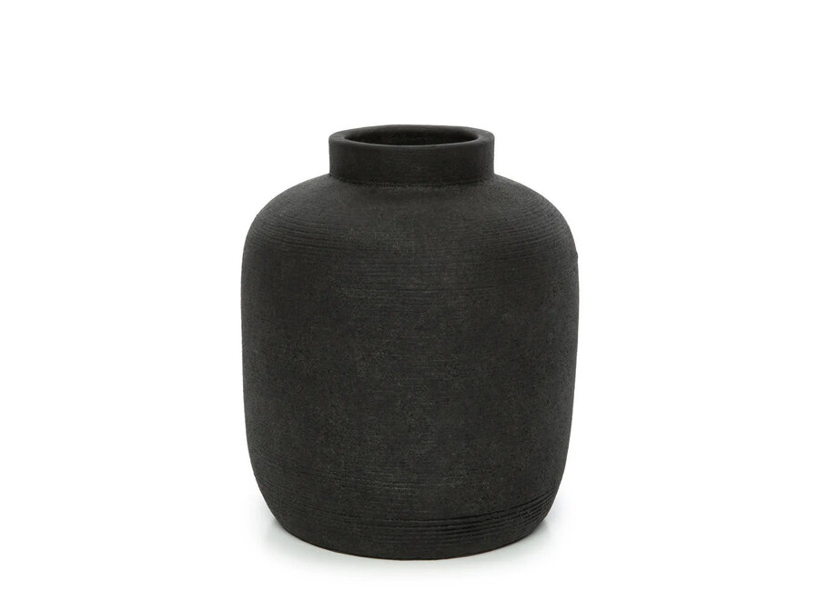 Le Vase Peaky - Noir - L