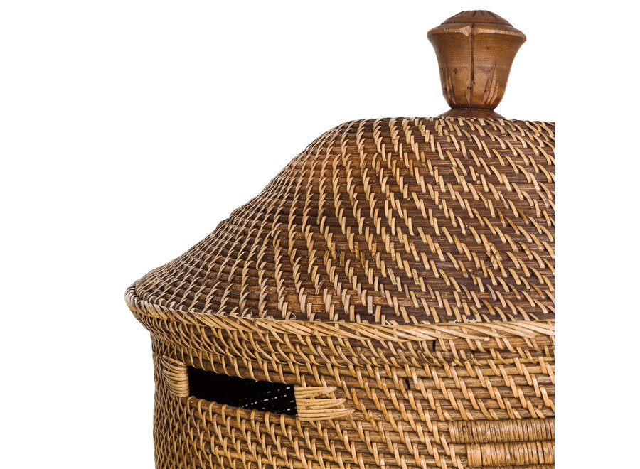 De Colonial Wasmand - Naturel Bruin - XL