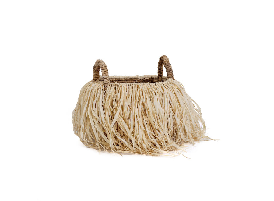 Der Raffia Korb - M