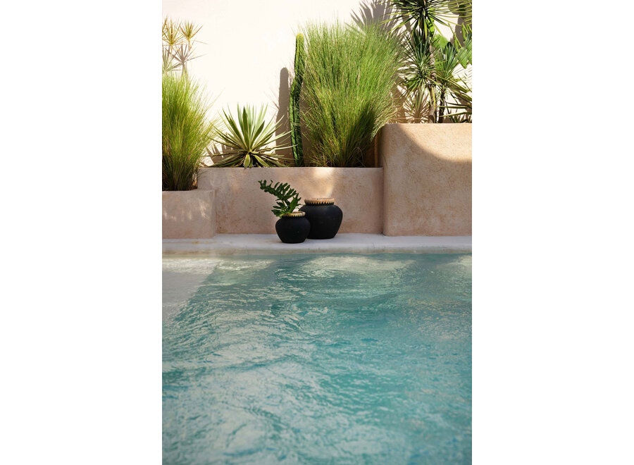 Il Vaso Styly - Nero Naturale - L