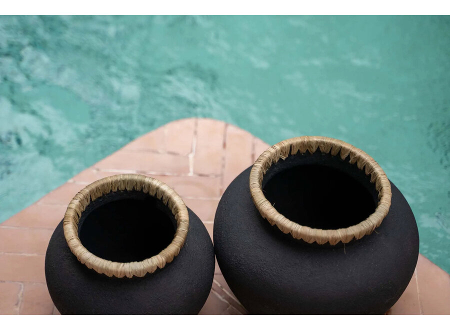 Il Vaso Styly - Nero Naturale - L