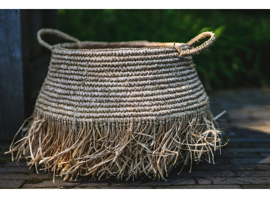 Die Raffia Deluxe Körbe - Natur - Groß